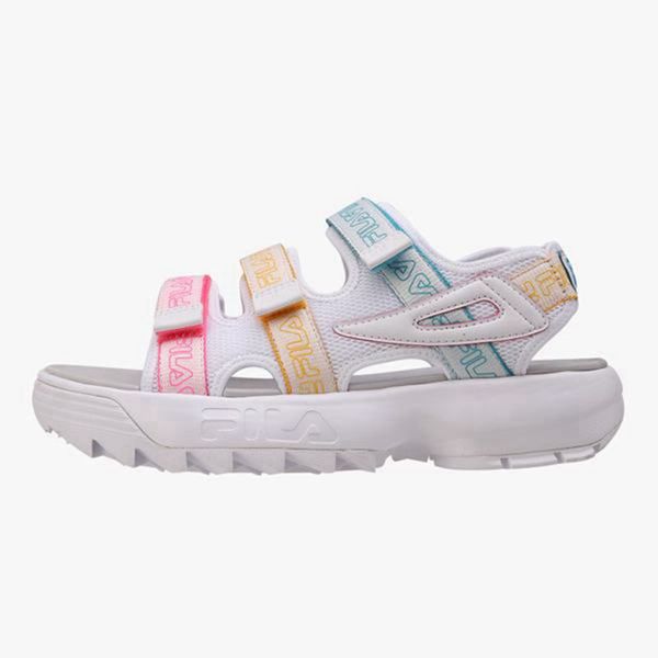 Fila Ss Disruptor Sd Pipey Men's Sandals - White,NZ 829-90751